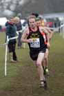 Frank Tickner on his way to winning the senior mens McCain World Cross Country Trials and Inter Counties.